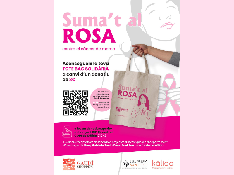 Súmate al Rosa contra el càncer de mama