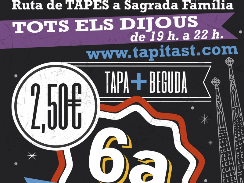 Tapitast, the tapas tour of the Sagrada Familia