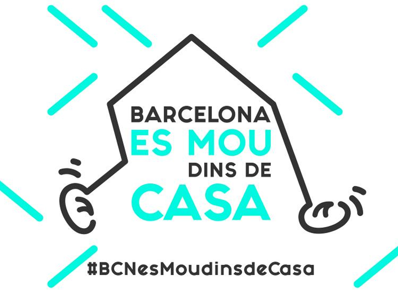 Barcelona pone en marcha la campaña de promoción de deporte ciudadano: 'BCN se mueve dentro de casa'