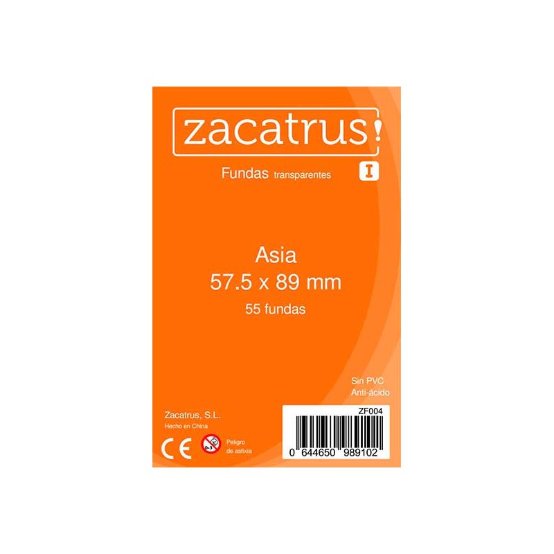 Fundas ZACATRUS Asia Quimera (57,5x89 mm) - 55 fundas