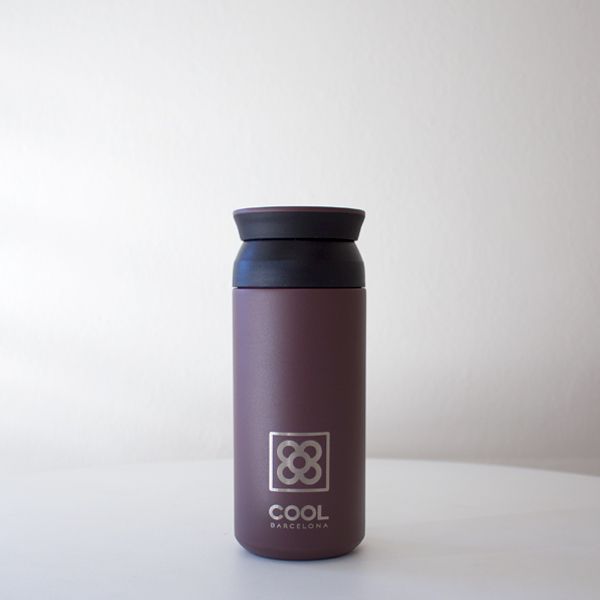 Vaso termo Runbott Cup Cool Barcelona  35 cl Cacao