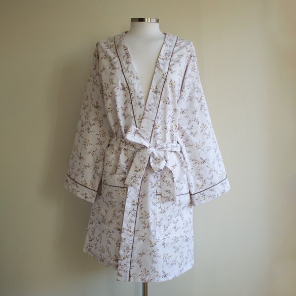 Kimono 100% algodn Percal de 200 hilos Meranges