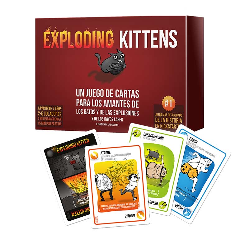 Joc de cartes Exploding Kittens