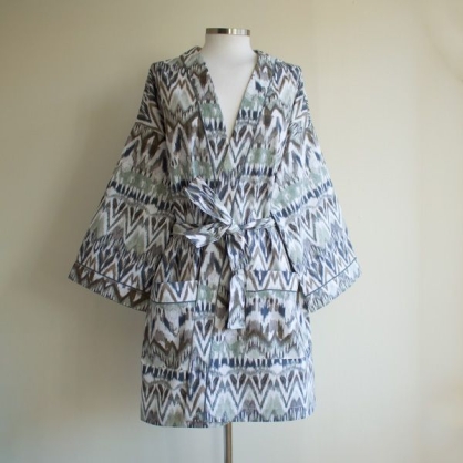 Kimono 100% algodón Percal de 200 hilos Llivia