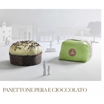 Panettone Fiasconaro chocolate y pera